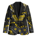 Personalized Richmond Tigers Blazer Aboriginal Pattern with Graffiti Style