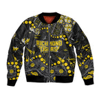 Personalized Richmond Tigers Bomber Jacket Aboriginal Pattern with Graffiti Style
