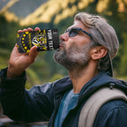Personalized Richmond Tigers 4 in 1 Can Cooler Tumbler Aboriginal Pattern with Graffiti Style