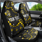 Personalized Richmond Tigers Car Seat Cover Aboriginal Pattern with Graffiti Style