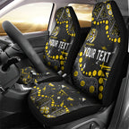 Personalized Richmond Tigers Car Seat Cover Aboriginal Pattern with Graffiti Style