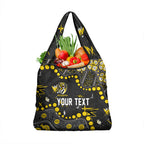 Personalized Richmond Tigers Grocery Bag Aboriginal Pattern with Graffiti Style