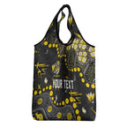 Personalized Richmond Tigers Grocery Bag Aboriginal Pattern with Graffiti Style