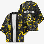 Personalized Richmond Tigers Kimono Aboriginal Pattern with Graffiti Style