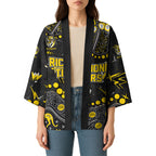 Personalized Richmond Tigers Kimono Aboriginal Pattern with Graffiti Style