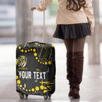 Personalized Richmond Tigers Luggage Cover Aboriginal Pattern with Graffiti Style