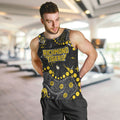 Personalized Richmond Tigers Men Tank Top Aboriginal Pattern with Graffiti Style