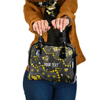 Personalized Richmond Tigers Shoulder Handbag Aboriginal Pattern with Graffiti Style