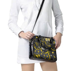 Personalized Richmond Tigers Shoulder Handbag Aboriginal Pattern with Graffiti Style