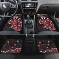 Personalized St Kilda Saints Car Mats Aboriginal Pattern with Graffiti Style