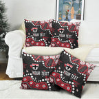 Personalized St Kilda Saints Pillow Cover Aboriginal Pattern with Graffiti Style
