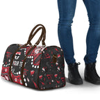 Personalized St Kilda Saints Travel Bag Aboriginal Pattern with Graffiti Style