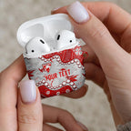 Personalized Sydney Swans AirPods Case Aboriginal Pattern with Graffiti Style