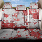 Personalized Sydney Swans Back Car Seat Cover Aboriginal Pattern with Graffiti Style