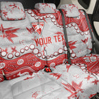 Personalized Sydney Swans Back Car Seat Cover Aboriginal Pattern with Graffiti Style