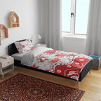 Personalized Sydney Swans Bedding Set Aboriginal Pattern with Graffiti Style