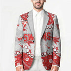 Personalized Sydney Swans Blazer Aboriginal Pattern with Graffiti Style