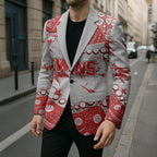Personalized Sydney Swans Blazer Aboriginal Pattern with Graffiti Style