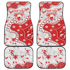 Personalized Sydney Swans Car Mats Aboriginal Pattern with Graffiti Style