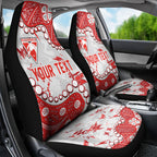 Personalized Sydney Swans Car Seat Cover Aboriginal Pattern with Graffiti Style