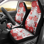 Personalized Sydney Swans Car Seat Cover Aboriginal Pattern with Graffiti Style