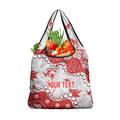 Personalized Sydney Swans Grocery Bag Aboriginal Pattern with Graffiti Style