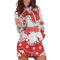 Personalized Sydney Swans Hoodie Dress Aboriginal Pattern with Graffiti Style