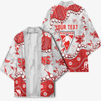 Personalized Sydney Swans Kimono Aboriginal Pattern with Graffiti Style