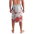 Personalized Sydney Swans Lavalava Aboriginal Pattern with Graffiti Style