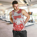 Personalized Sydney Swans Men Tank Top Aboriginal Pattern with Graffiti Style