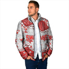 Personalized Sydney Swans Padded Jacket Aboriginal Pattern with Graffiti Style
