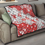 Personalized Sydney Swans Quilt Aboriginal Pattern with Graffiti Style