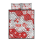 Personalized Sydney Swans Quilt Bed Set Aboriginal Pattern with Graffiti Style