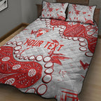 Personalized Sydney Swans Quilt Bed Set Aboriginal Pattern with Graffiti Style