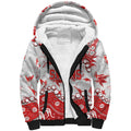 Personalized Sydney Swans Sherpa Hoodie Aboriginal Pattern with Graffiti Style