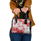 Personalized Sydney Swans Shoulder Handbag Aboriginal Pattern with Graffiti Style