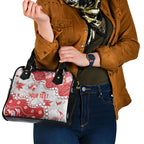 Personalized Sydney Swans Shoulder Handbag Aboriginal Pattern with Graffiti Style