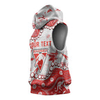 Personalized Sydney Swans Sleeveless Hoodie Aboriginal Pattern with Graffiti Style