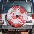 Personalized Sydney Swans Spare Tire Cover Aboriginal Pattern with Graffiti Style