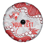 Personalized Sydney Swans Spare Tire Cover Aboriginal Pattern with Graffiti Style