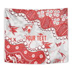 Personalized Sydney Swans Tapestry Aboriginal Pattern with Graffiti Style
