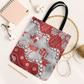 Personalized Sydney Swans Tote Bag Aboriginal Pattern with Graffiti Style