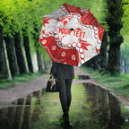 Personalized Sydney Swans Umbrella Aboriginal Pattern with Graffiti Style