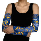Personalized West Coast Eagles Arm Sleeves Aboriginal Pattern with Graffiti Style