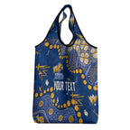 Personalized West Coast Eagles Grocery Bag Aboriginal Pattern with Graffiti Style