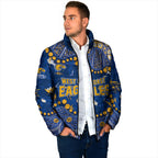 Personalized West Coast Eagles Padded Jacket Aboriginal Pattern with Graffiti Style