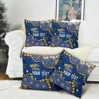 Personalized West Coast Eagles Pillow Cover Aboriginal Pattern with Graffiti Style