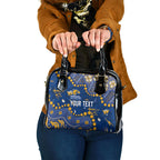 Personalized West Coast Eagles Shoulder Handbag Aboriginal Pattern with Graffiti Style