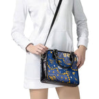 Personalized West Coast Eagles Shoulder Handbag Aboriginal Pattern with Graffiti Style