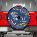 Personalized West Coast Eagles Spare Tire Cover Aboriginal Pattern with Graffiti Style
